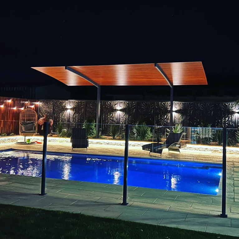 Exterior Life Miami Pergola with lighting